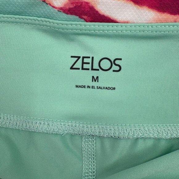 Zelos Floral Print Skort Women's sz Medium Polyester Athletic - Picture 2 of 6